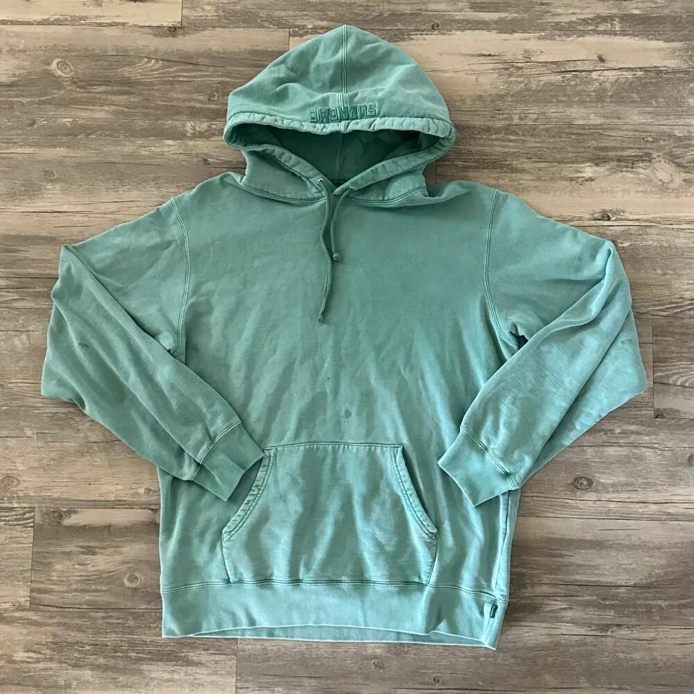 Supreme 2015 SS Over Dyed Hoodie Size Large